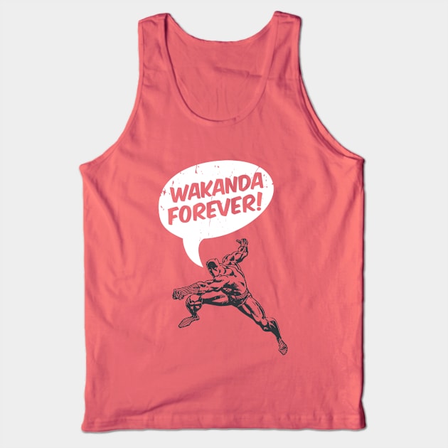 Wakanda Forever Tank Top by MTRNetwork